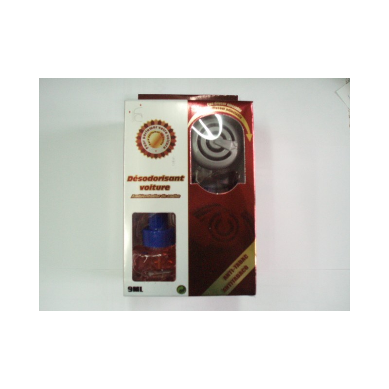 Lot De 2 Désodorisant Diffuseur Auto Parfum Anti Tabac 9ml 388