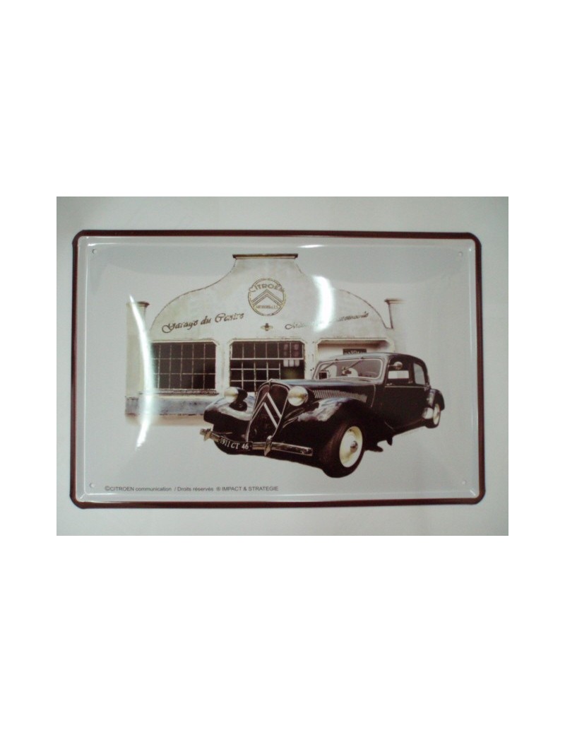 PLAQUE METAL R8 Gordini