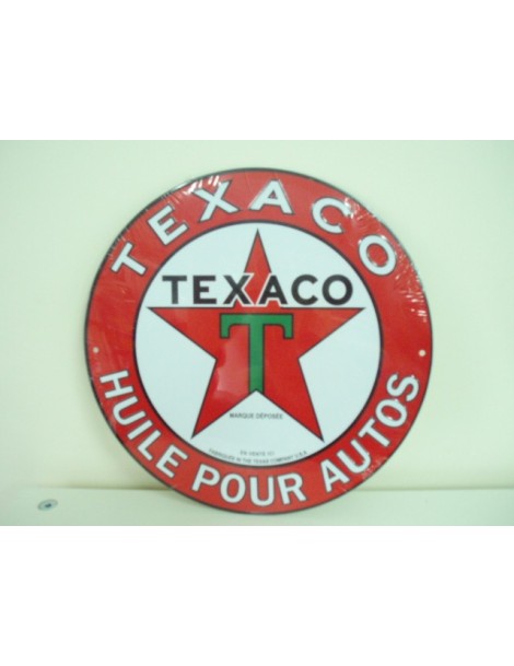 PLAQUE METAL TEXACO