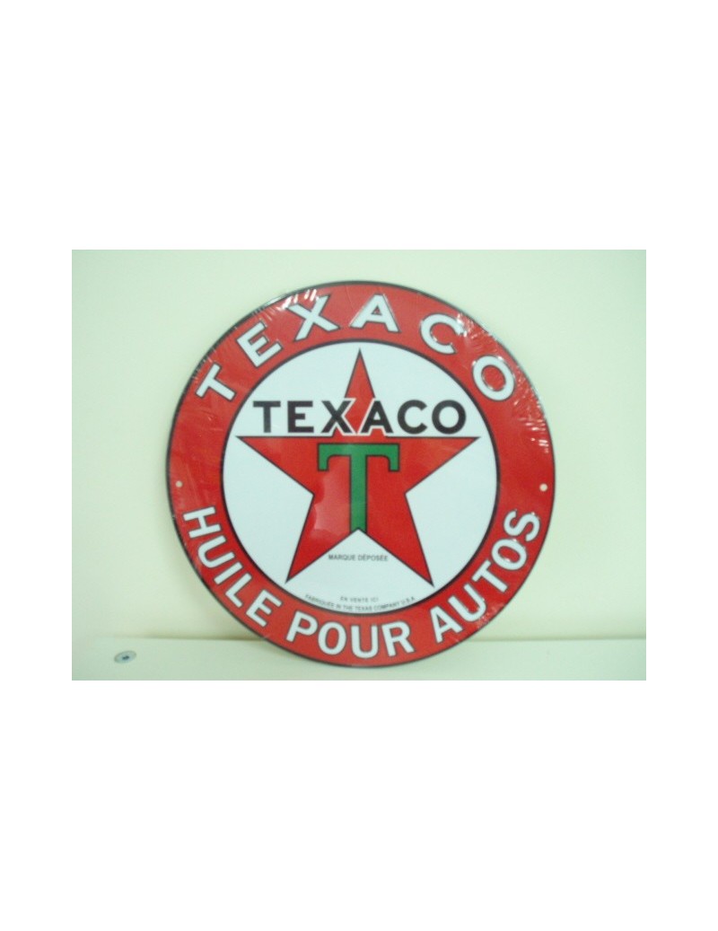 PLAQUE METAL TEXACO