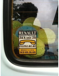 Autocollant RENAULT assistance dépannage