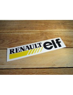 AUTOCOLLANT RENAULT ELF