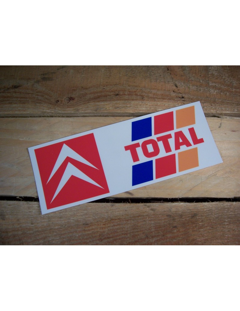 Autocollant ''CITROEN-TOTAL''