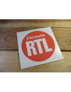 STICKER J'ECOUTE RTL