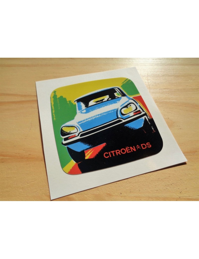 AUTOCOLLANT CITROEN DS