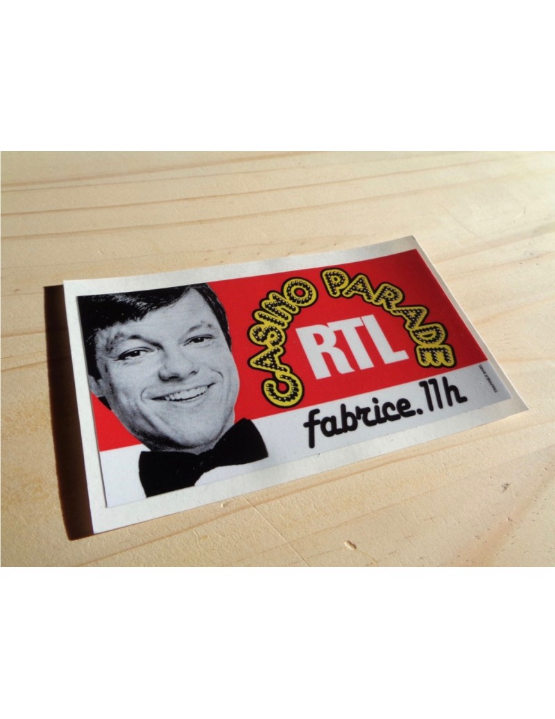 AUTOCOLLANT RADIO RTL...