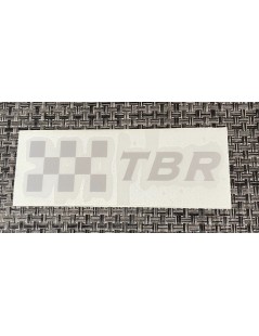 AUTOCOLLANT DAMIER TBR AUTO GRIS