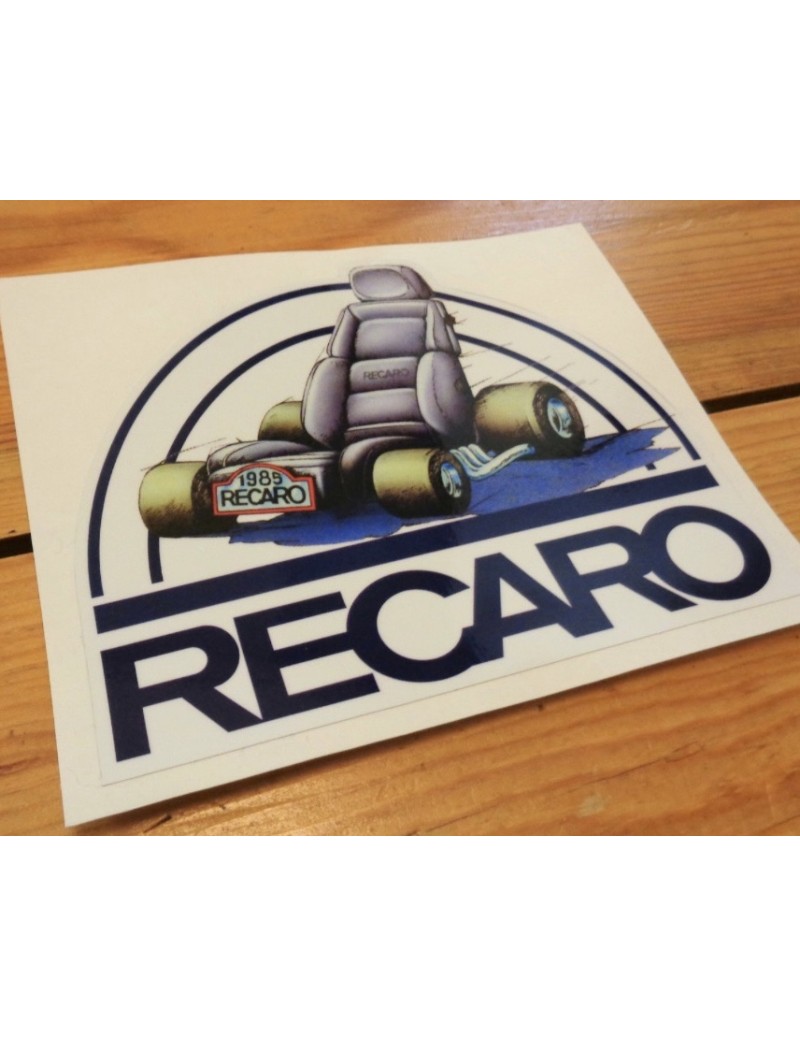 AUTOCOLLANT RECARO 1985