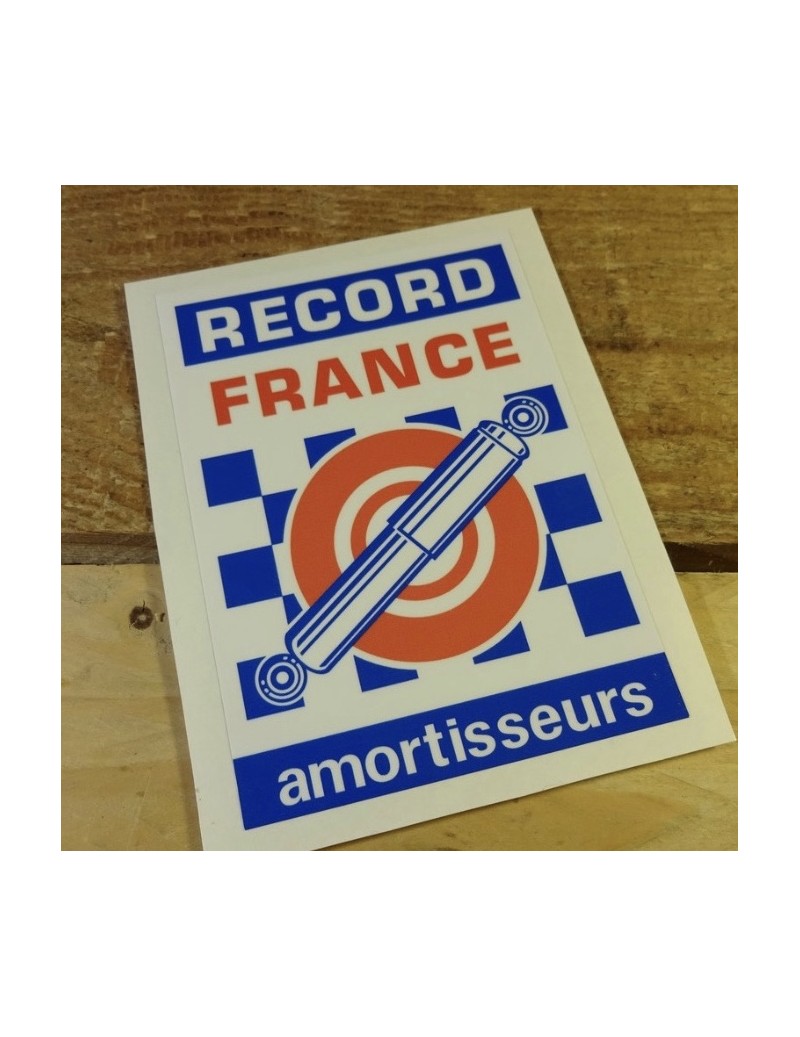 AUTOCOLANT RECORD FRANCE...