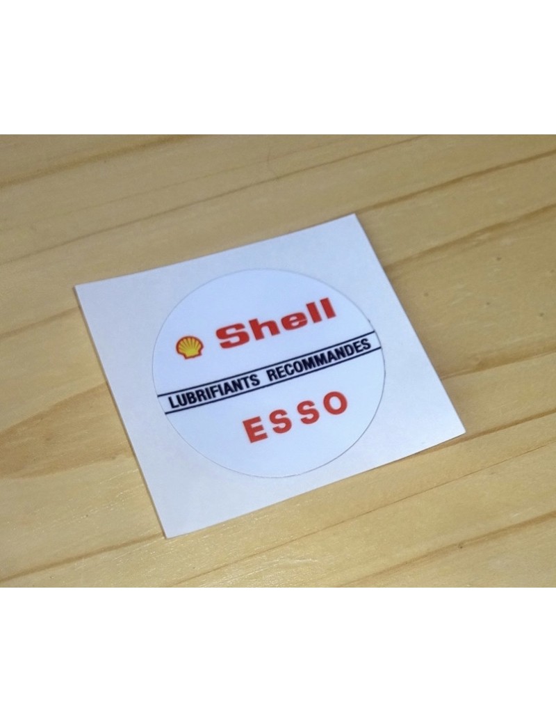 AUTOCOLLANT "SHELL ESSO"...