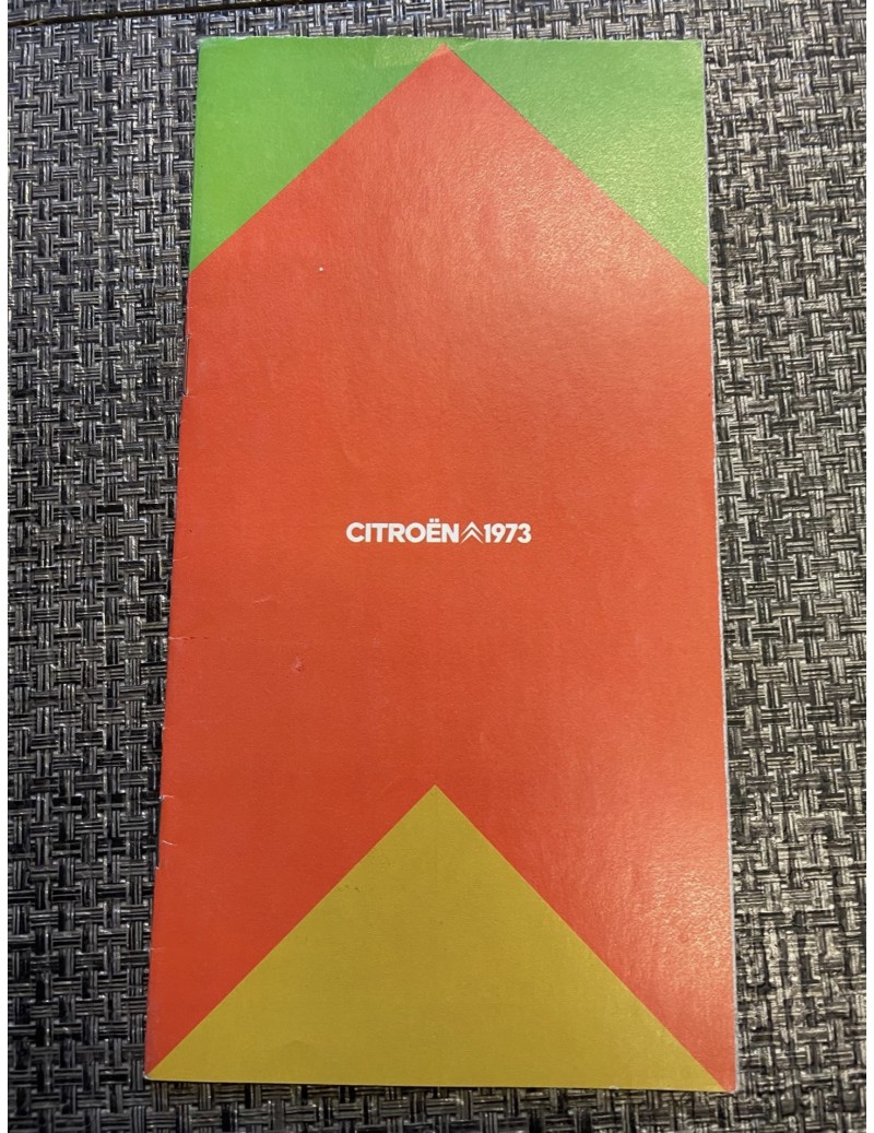 Brochure Citroen 1973