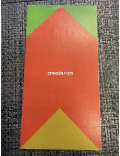 Brochure Citroen 1973