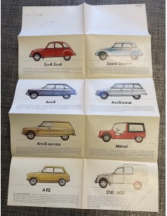 Brochure dépliant Citroen "Vous ne savez pas tout"