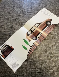Brochure Citroen GS Break cottage "La cottage en Liberté" modèle 1984