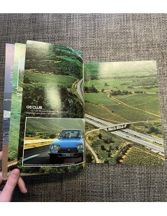 Brochure Citroen GS année modèle 1979