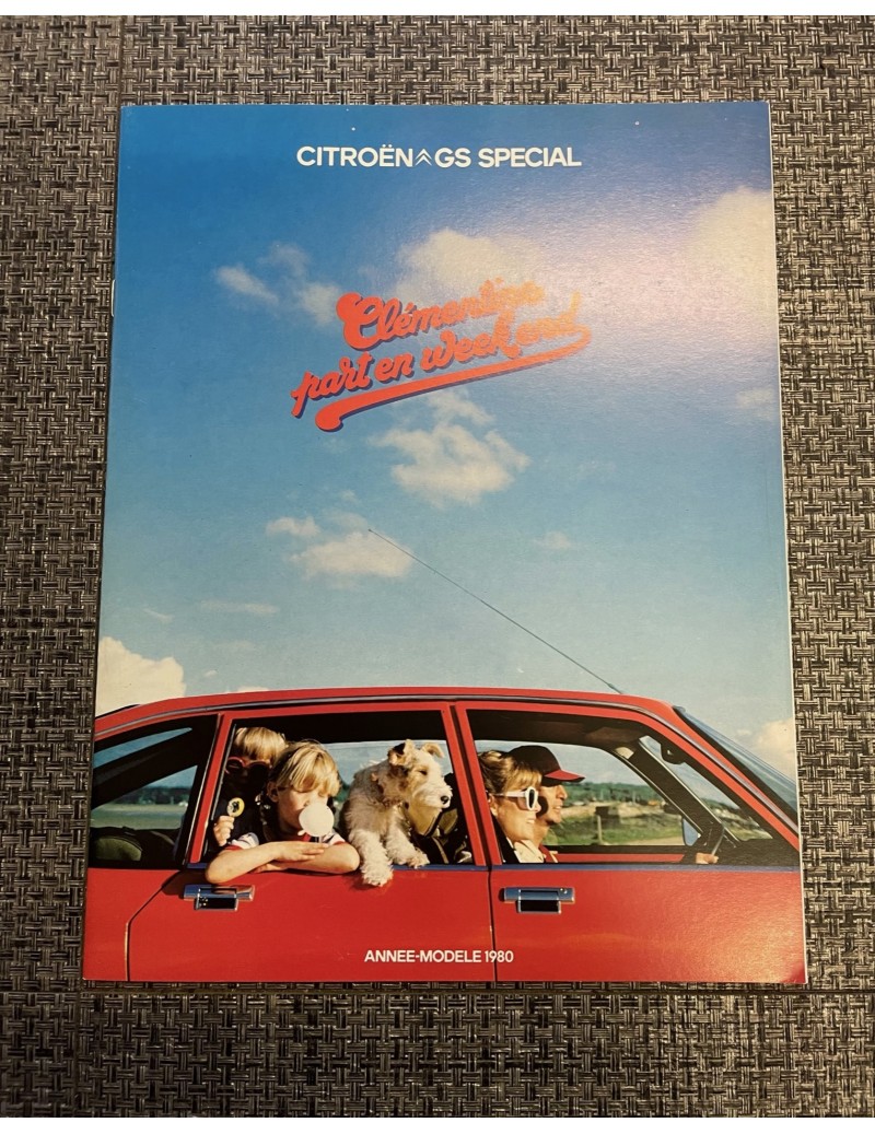 Brochure Citroen GS spécial...