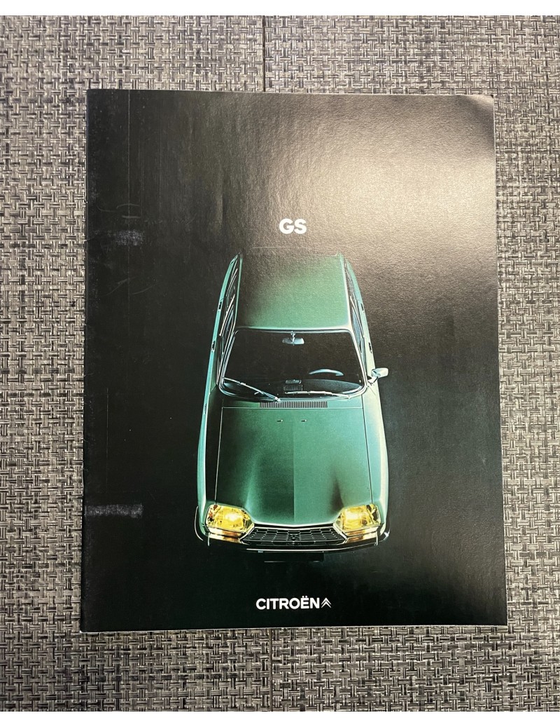 Brochure Citroen GS