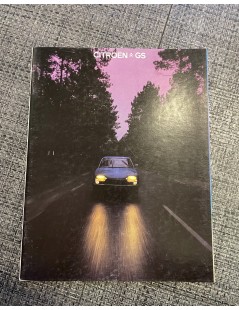 Brochure Citroen GS