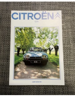 Brochure Citroen GSA année modèle 1982