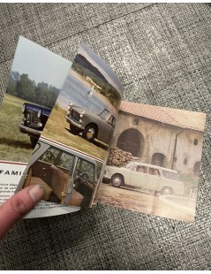Brochure Peugeot 404 Familiale Grand luxe, break super luxe,Limousine commerciale grand luxe 1965
