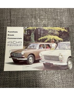 Brochure Peugeot 404 Familiale et commerciale