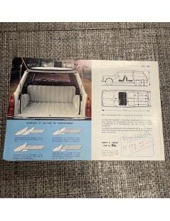 Brochure Peugeot 404 Familiale et commerciale