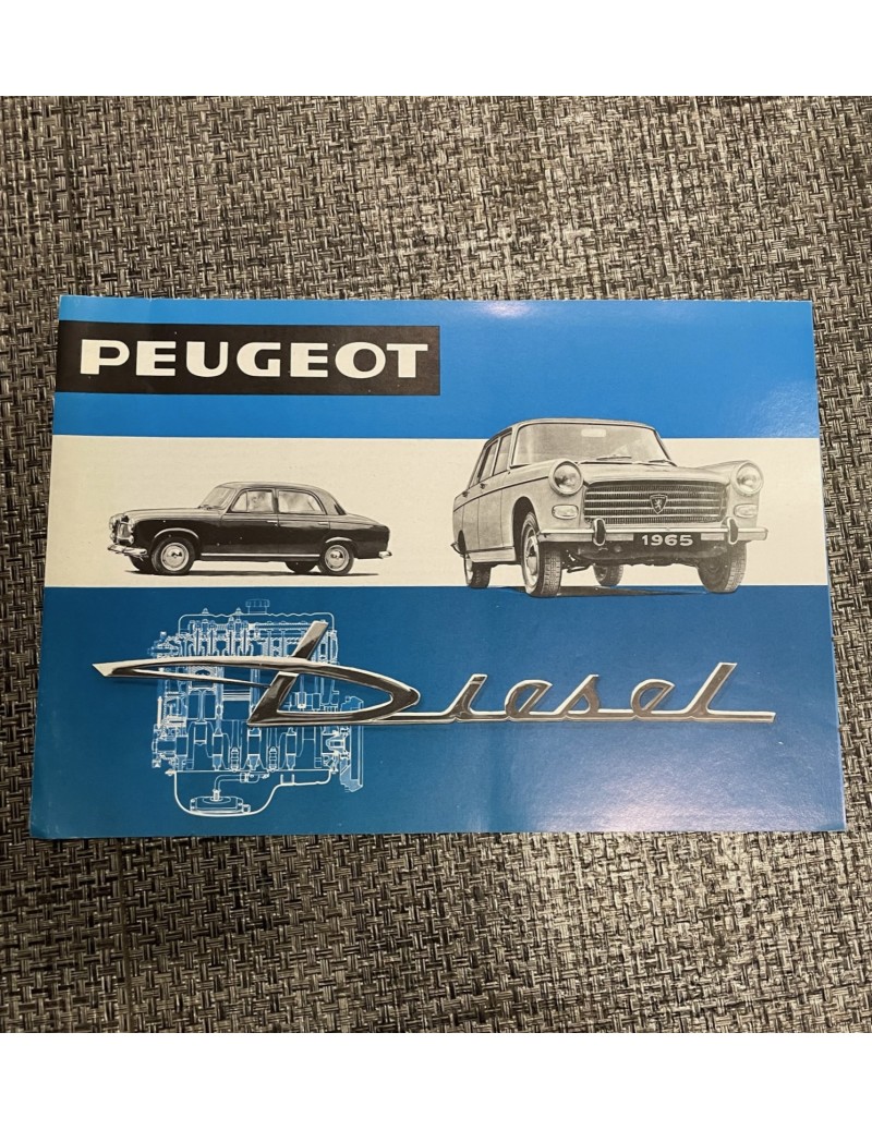 Brochure Peugeot 403/404...