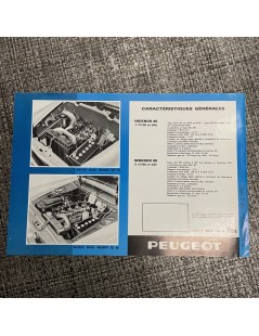 Brochure Peugeot 403/404 Diesel 1965