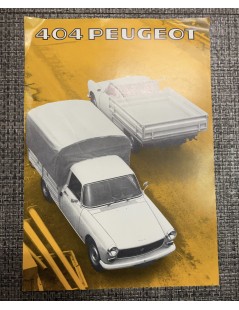 Brochure Peugeot 404 Pick up