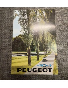 Brochure Peugeot 404