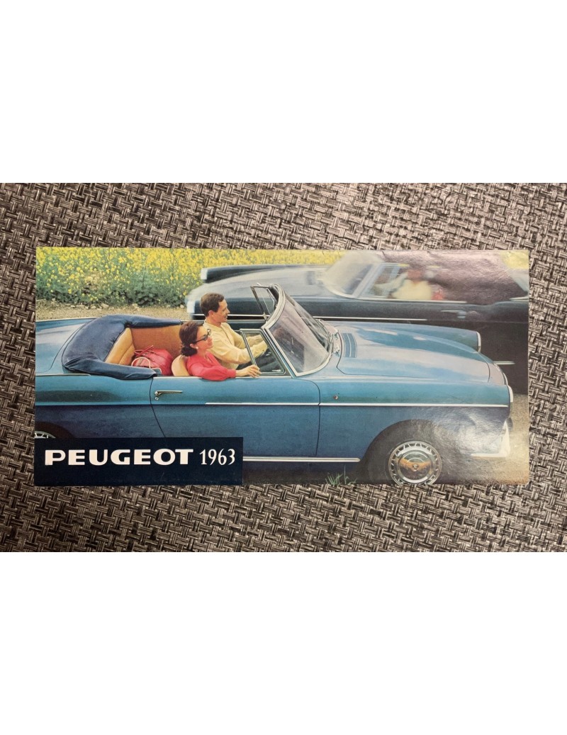 Brochure Peugeot 404...