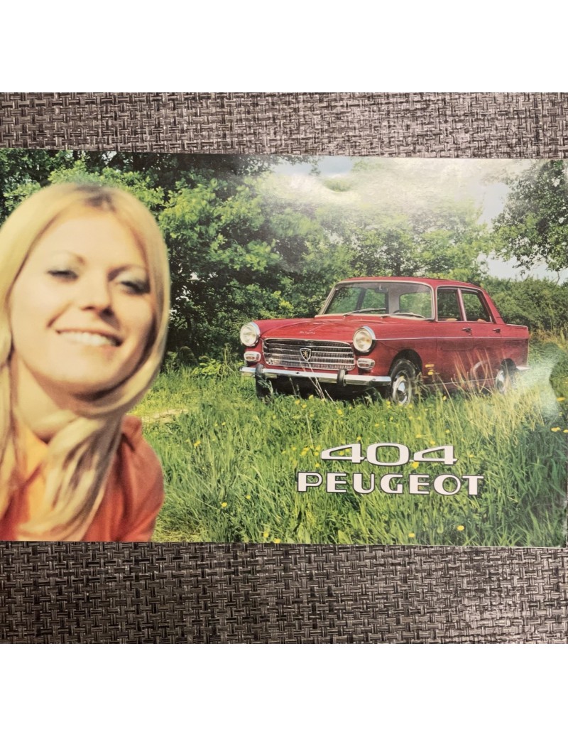 Brochure Peugeot 404  Berline