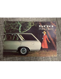 Brochure Peugeot 504