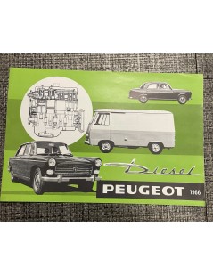 Brochure Peugeot Diesel de 1966