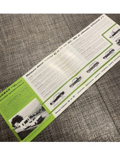 Brochure Peugeot Diesel de 1966