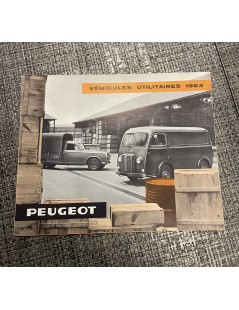 Brochure Peugeot Véhicules utilitaires de 1963