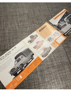 Brochure Peugeot Véhicules utilitaires de 1963