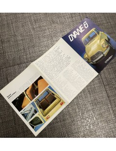 Brochure Citroen DYANE 6