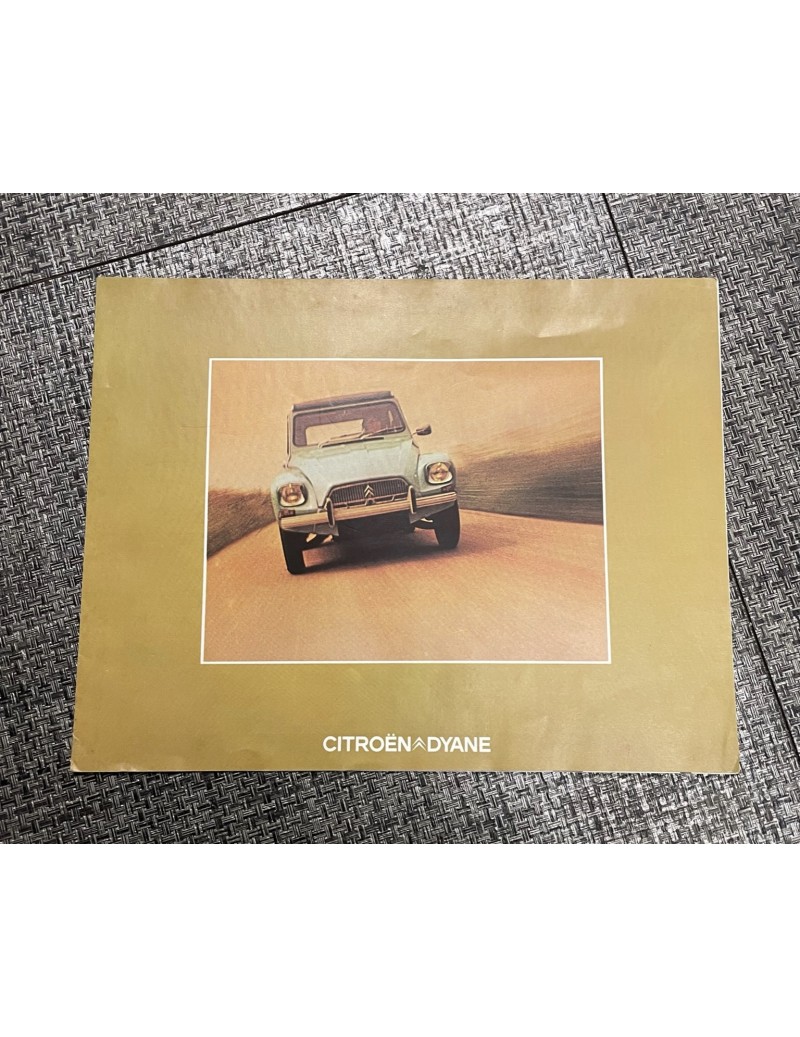 Brochure Citroen DYANE