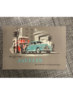 Brochure "The 1 1/2 litre Javelin by Jowette of Bradford"