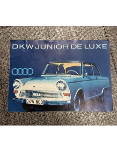 Brochure Audi DKW junior de luxe de 1963